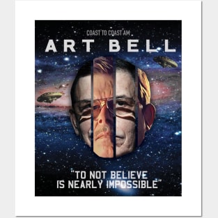 Art Bell Coast To Coast AM 2 Posters and Art